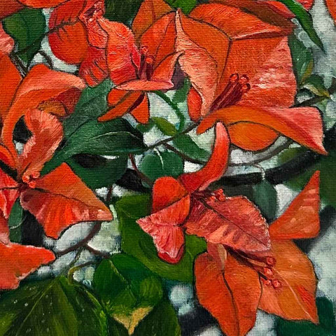 Petals in the Breeze Oil Painting Buy Now on Artezaar.com Online Art Gallery Dubai UAE