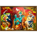 Raas Leela Acrylic Painting Buy Now on Artezaar.com Online Art Gallery Dubai UAE