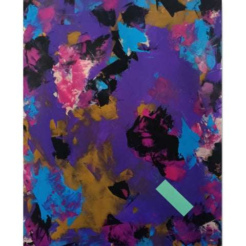 Never Call Me Forgettable Vol. 2 Acrylic Painting Buy Now on Artezaar.com Online Art Gallery Dubai UAE