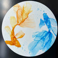 Pisces Mixed Media Alcohol Ink Painting Buy Now on Artezaar.com Online Art Gallery Dubai UAE