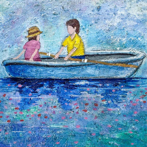 Place of relaxation Acrylic Painting Buy Now on Artezaar.com Online Art Gallery Dubai UAE