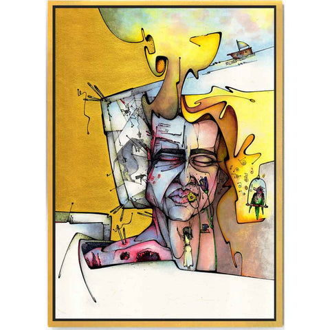 Pleasure & Pain Abstract Digital Print Buy Now on Artezaar.com Online Art Gallery Dubai UAE