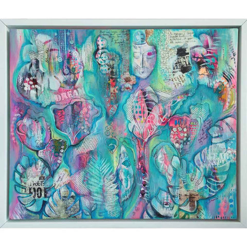 Poetry And Pieces - Mixed Media - Artezaar.com Online Art Gallery