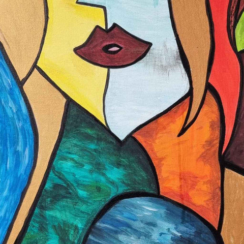 Poise - Acrylic Painting - Artezaar.com Online Art Gallery