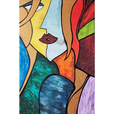 Poise - Acrylic Painting - Artezaar.com Online Art Gallery