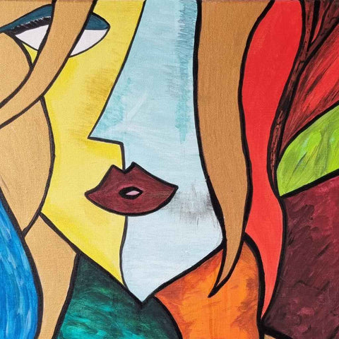 Poise - Acrylic Painting - Artezaar.com Online Art Gallery