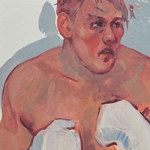 Portrait of a Male Boxer 2 Buy Now on Artezaar.com Online Art Gallery Dubai UAE
