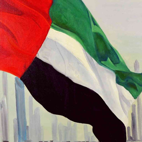Pride Sky Piercer Oil Painting Buy Now on Artezaar.com Online Art Gallery Dubai UAE