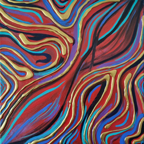 Primary Choice - Mixed Media - Artezaar.com Online Art Gallery