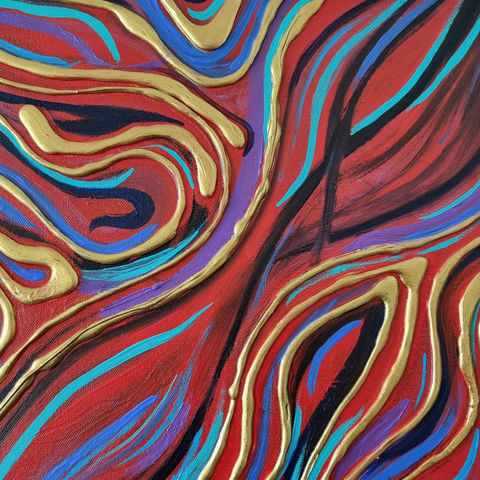 Primary Choice - Mixed Media - Artezaar.com Online Art Gallery