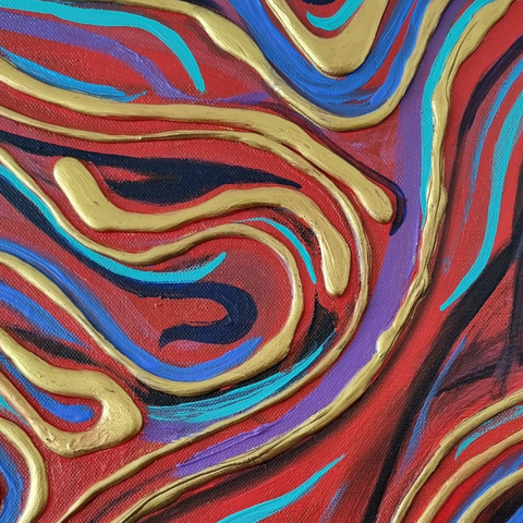 Primary Choice - Mixed Media - Artezaar.com Online Art Gallery