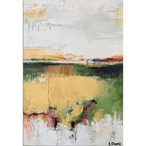 Quiet Plains, 2026 - Acrylic Painting - Artezaar.com Online Art Gallery