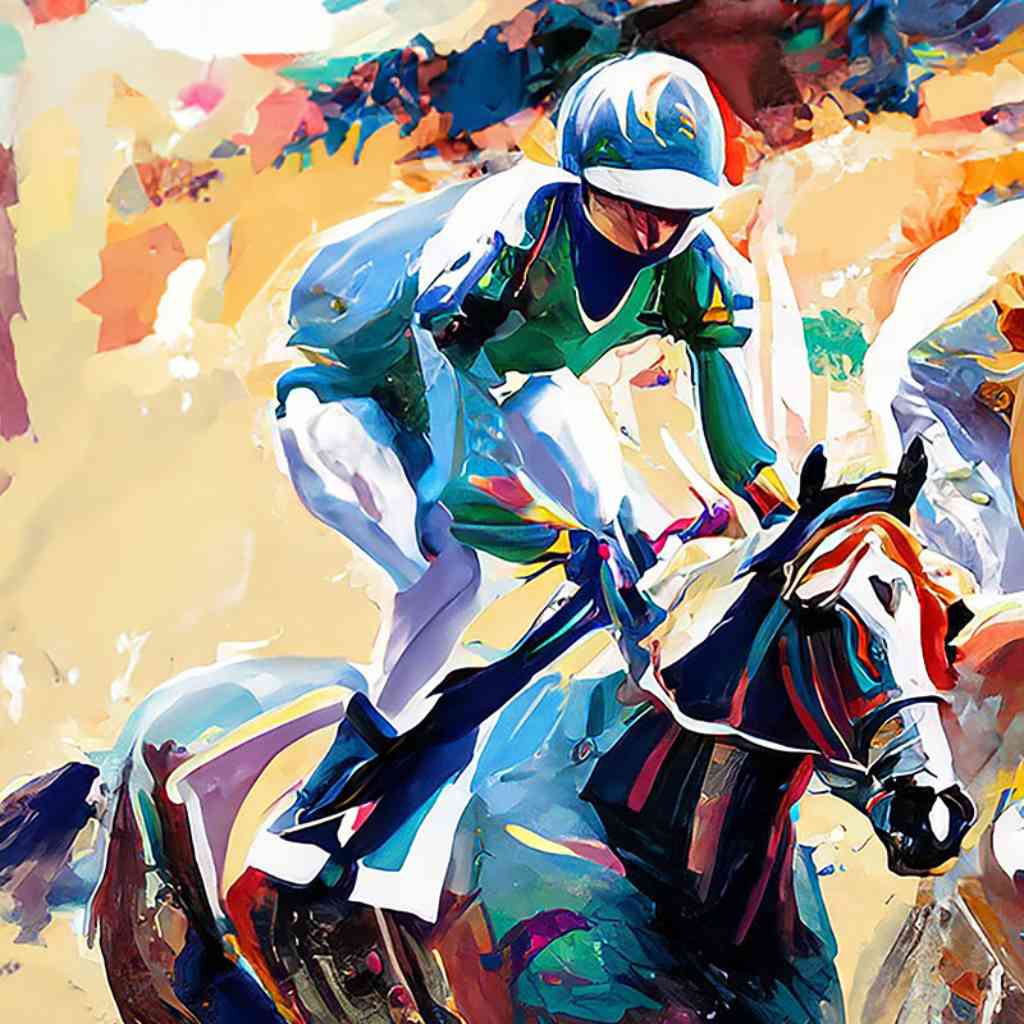 Race Day Gallop | Digital Art Print | Artezaar.com Online Art Gallery