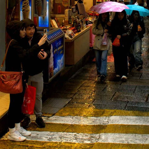Rain and Neon Photography Prints Buy Now on Artezaar.com Online Art Gallery Dubai UAE