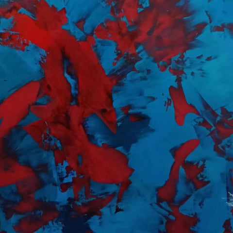 Reading Into Every Word You Say Vol. 2 Acrylic Painting Buy Now on Artezaar.com Online Art Gallery Dubai UAE