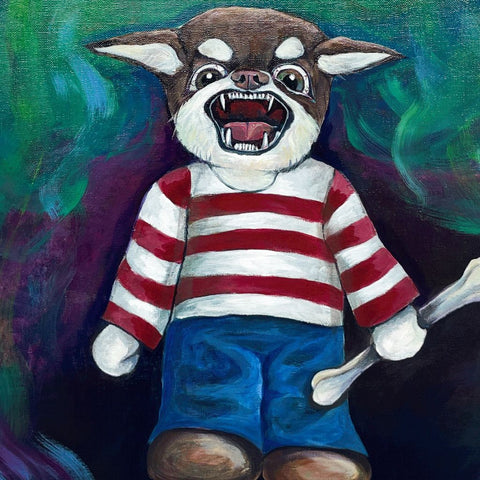 Rebellious Phase - Acrylic Painting - Artezaar.com Online Art Gallery