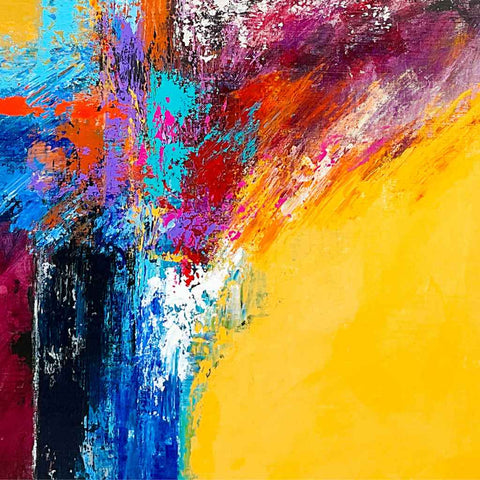 Rebirth of Memory (R - 01) - Acrylic Painting - Artezaar.com Online Art Gallery