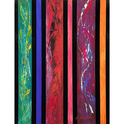 Rebirth of Memory (R - 20) - Acrylic Painting - Artezaar.com Online Art Gallery