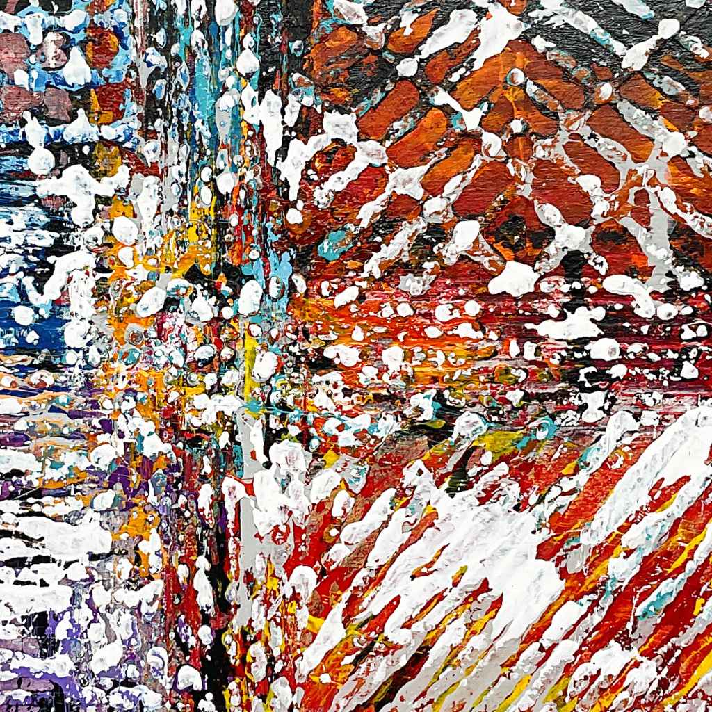 Rebirth of Memory (R-25) | Acrylic Painting | Artezaar Online Art ...