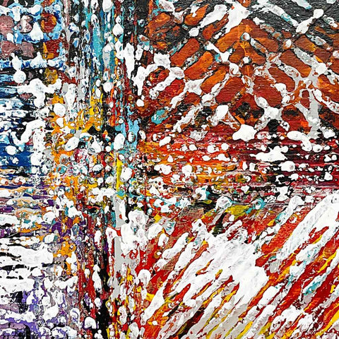 Rebirth of Memory (R - 25) - Acrylic Painting - Artezaar.com Online Art Gallery