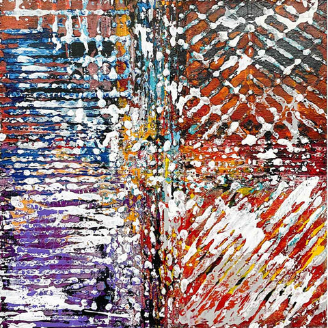 Rebirth of Memory (R - 25) - Acrylic Painting - Artezaar.com Online Art Gallery
