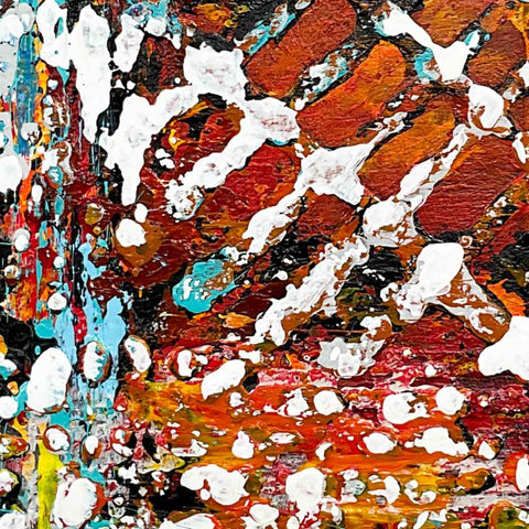 Rebirth of Memory (R - 25) - Acrylic Painting - Artezaar.com Online Art Gallery