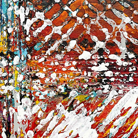 Rebirth of Memory (R - 25) - Acrylic Painting - Artezaar.com Online Art Gallery