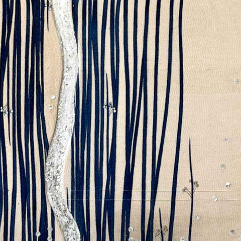River Flow Mixed Media Painting Buy Now on Artezaar.com Online Art Gallery Dubai UAE
