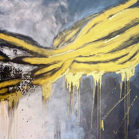 Rivers of Eternity Acrylic Painting Buy Now on Artezaar.com Online Art Gallery Dubai UAE