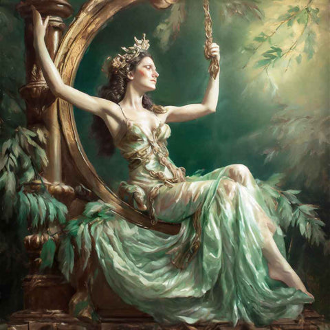 Rococo Diva Abstract Digital Art Buy Now on Artezaar.com Online Art Gallery Dubai UAE