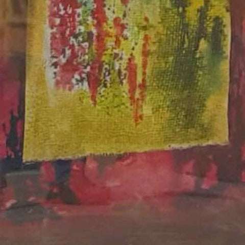 Rooted in Bloom Mixed Media Painting Buy Now on Artezaar.com Online Art Gallery Dubai UAE