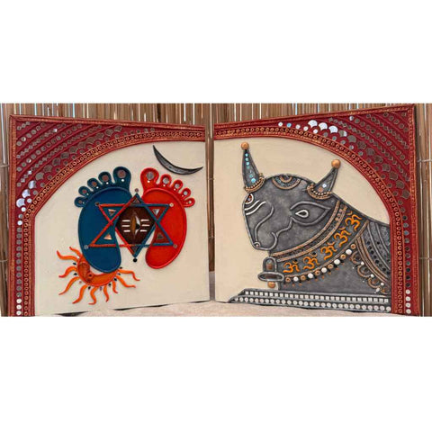 Sakshyam Mixed Media Artwork Buy Now on Artezaar.com Online Art Gallery Dubai UAE