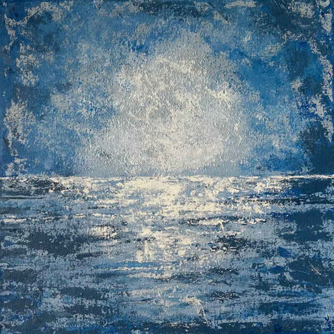 Seascape 10Acrylic Painting Buy Now on Artezaar.com Online Art Gallery Dubai UAE