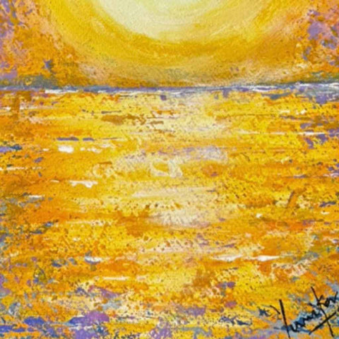 Seascape 15 Acrylic Painting Buy Now on Artezaar.com Online Art Gallery Dubai UAE