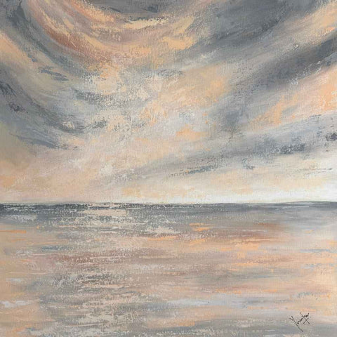 Seascape 17 Abstract Acrylic Painting Buy Now on Artezaar.com Online Art Gallery Dubai UAE
