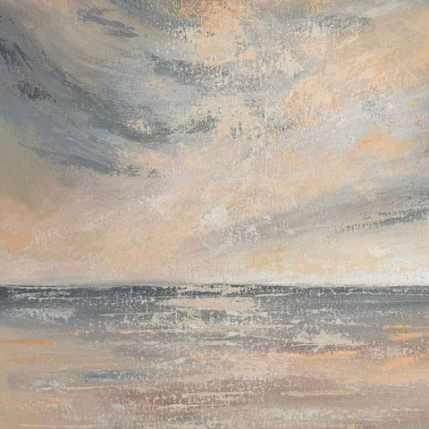Seascape 17 Abstract Acrylic Painting Buy Now on Artezaar.com Online Art Gallery Dubai UAE
