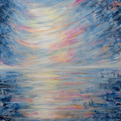 Seascape 18 - Acrylic Painting - Artezaar.com Online Art Gallery