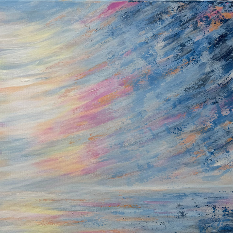 Seascape 18 - Acrylic Painting - Artezaar.com Online Art Gallery