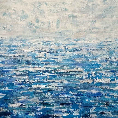 Seascape 9 Acrylic Painting Buy Now on Artezaar.com Online Art Gallery Dubai UAE
