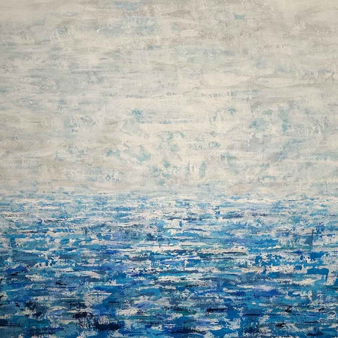 Seascape 9 Acrylic Painting Buy Now on Artezaar.com Online Art Gallery Dubai UAE