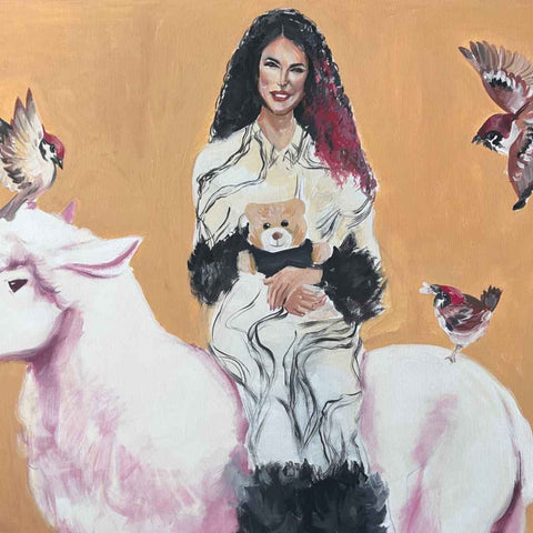 Self-Portrait with Companions Oil Painting Buy Now on Artezaar.com Online Art Gallery Dubai UAE