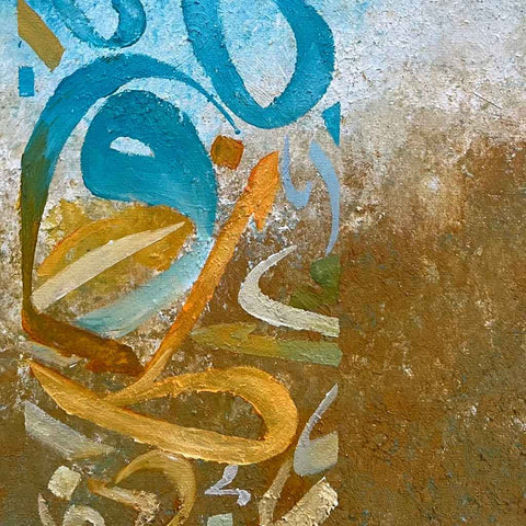 Serenity 1 Oil Painting Buy Now on Artezaar.com Online Art Gallery Dubai UAE