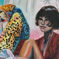 Seshat Fine Oil Painting Buy Now on Artezaar.com Online Art Gallery Dubai UAE