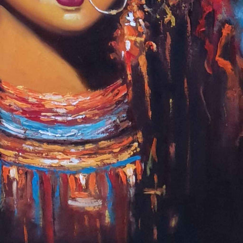 Shakti Fine Oil Painting Buy Now on Artezaar.com Online Art Gallery Dubai UAE