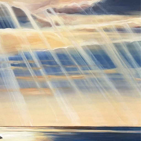 Silence Before Infinity - Oil Painting - Artezaar.com Online Art Gallery

