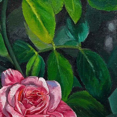 Silent Bloom Oil Painting Buy Now on Artezaar.com Online Art Gallery Dubai UAE