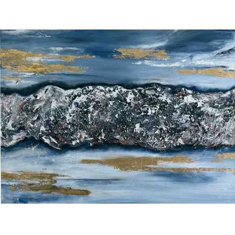 Sky Fall Mixed Media Painting Buy Now on Artezaar.com Online Art Gallery Dubai UAE