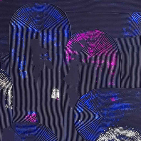 Skylure Mixed Media Painting Buy Now on Artezaar.com Online Art Gallery Dubai UAE