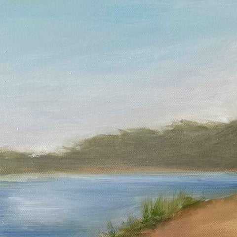 Solitary Shore Oil Painting Buy Now on Artezaar.com Online Art Gallery Dubai UAE
