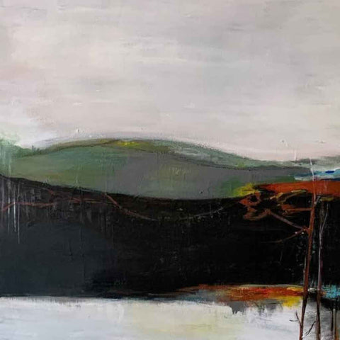 Solitude Acrylic Painting Buy Now on Artezaar.com Online Art Gallery Dubai UAE